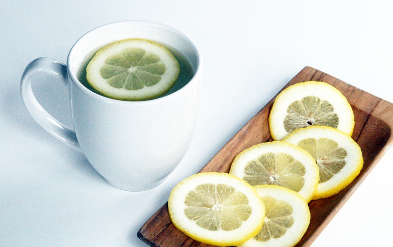 hot lemon water